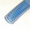 Væske slange PVC blå spiral Ø25 - Ø29,8